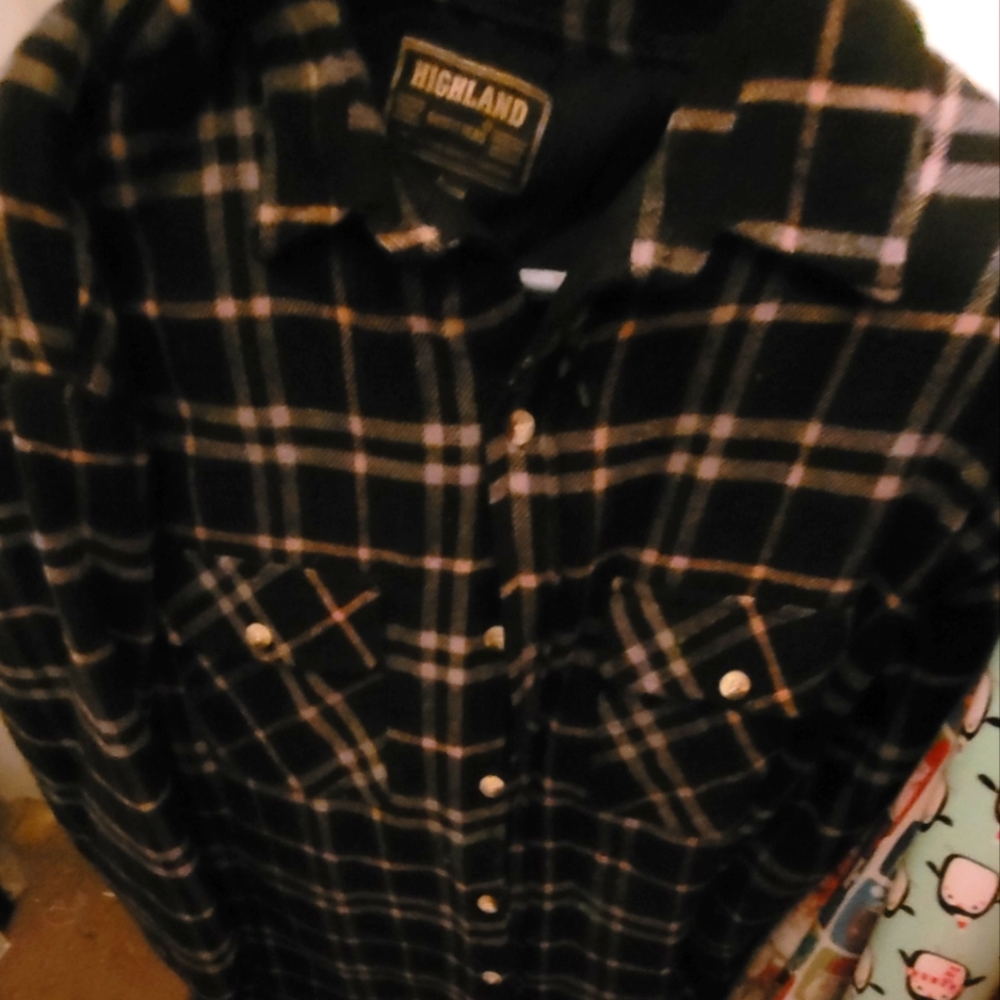 Highland Plaid jacket shirt